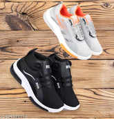 New Trendy EVA mens sport shoes combo pack of 2, solid color kids running shoes for boys aged 4-12 years